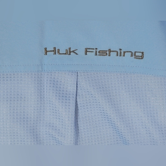 HUK Fishing Men's PFG Bahama II Long Sleeve Button Front Shirt - Picture 4 of 14